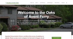 Desktop Screenshot of oaksofaventferry.com